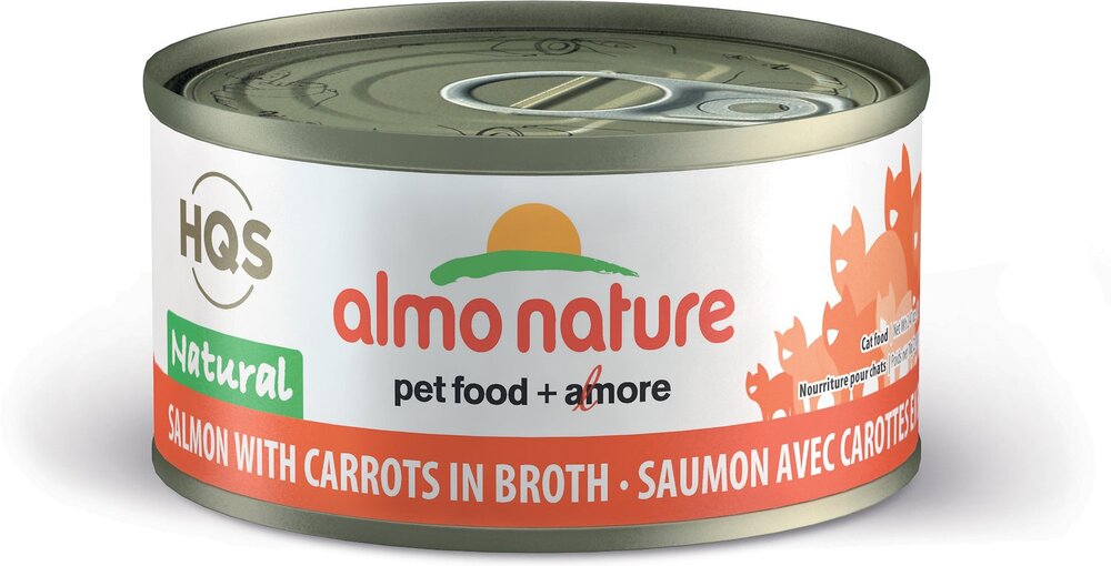 46205 Almo Nature USA Natural Salmon with Carrots 24/2.47oz PetNirvana