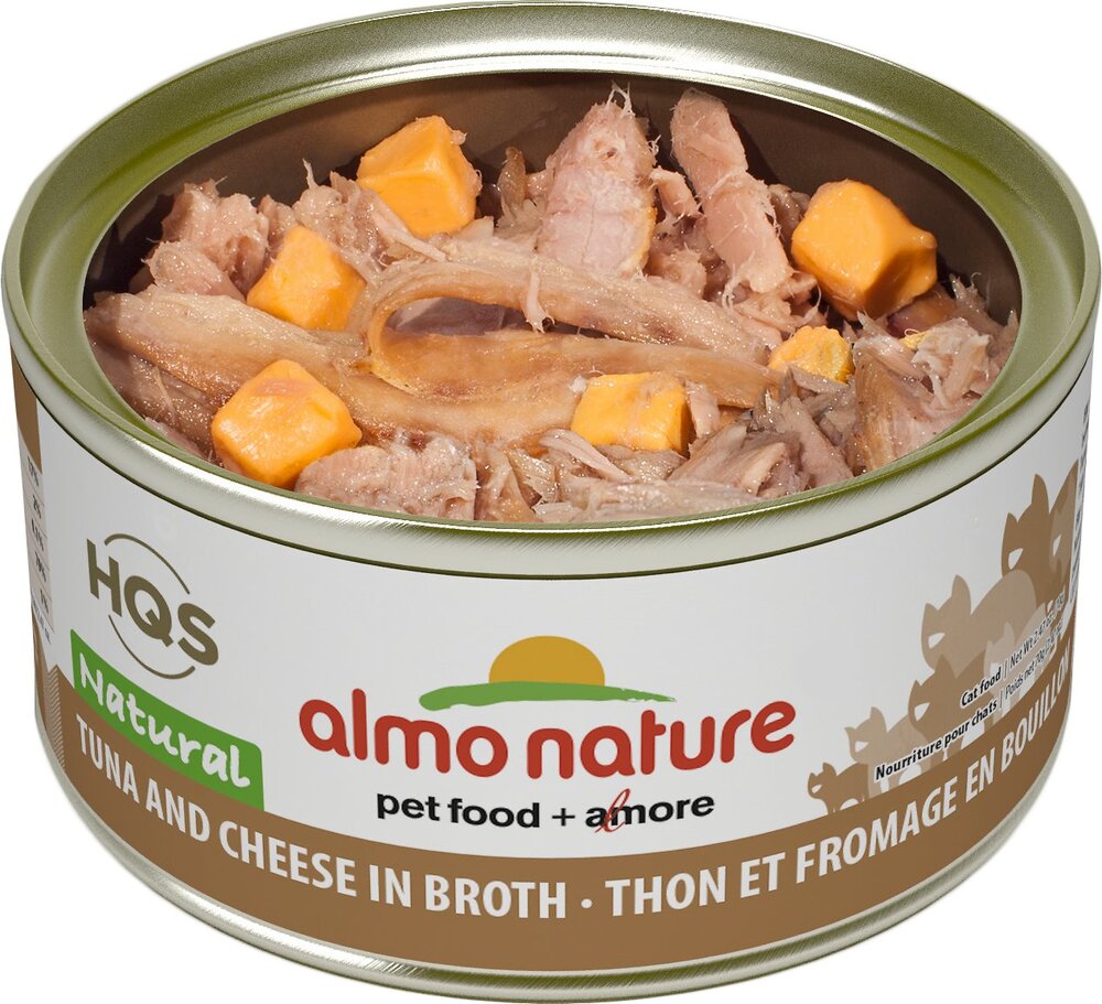 46208 Almo Nature USA Natural Tuna & Cheese 24/2.47oz PetNirvana